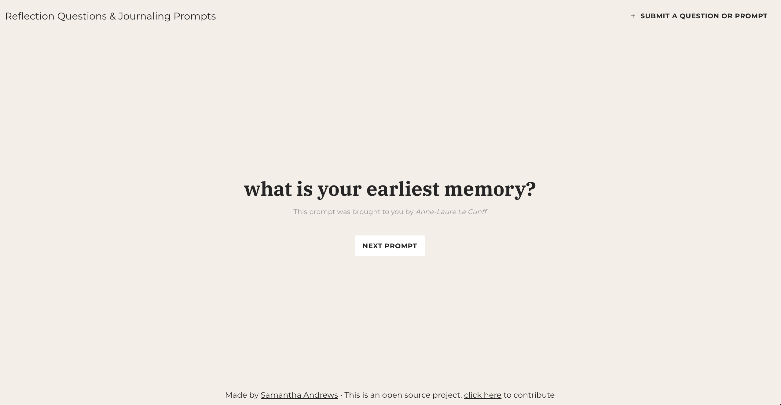 ReflectionQuestions.app gallery image