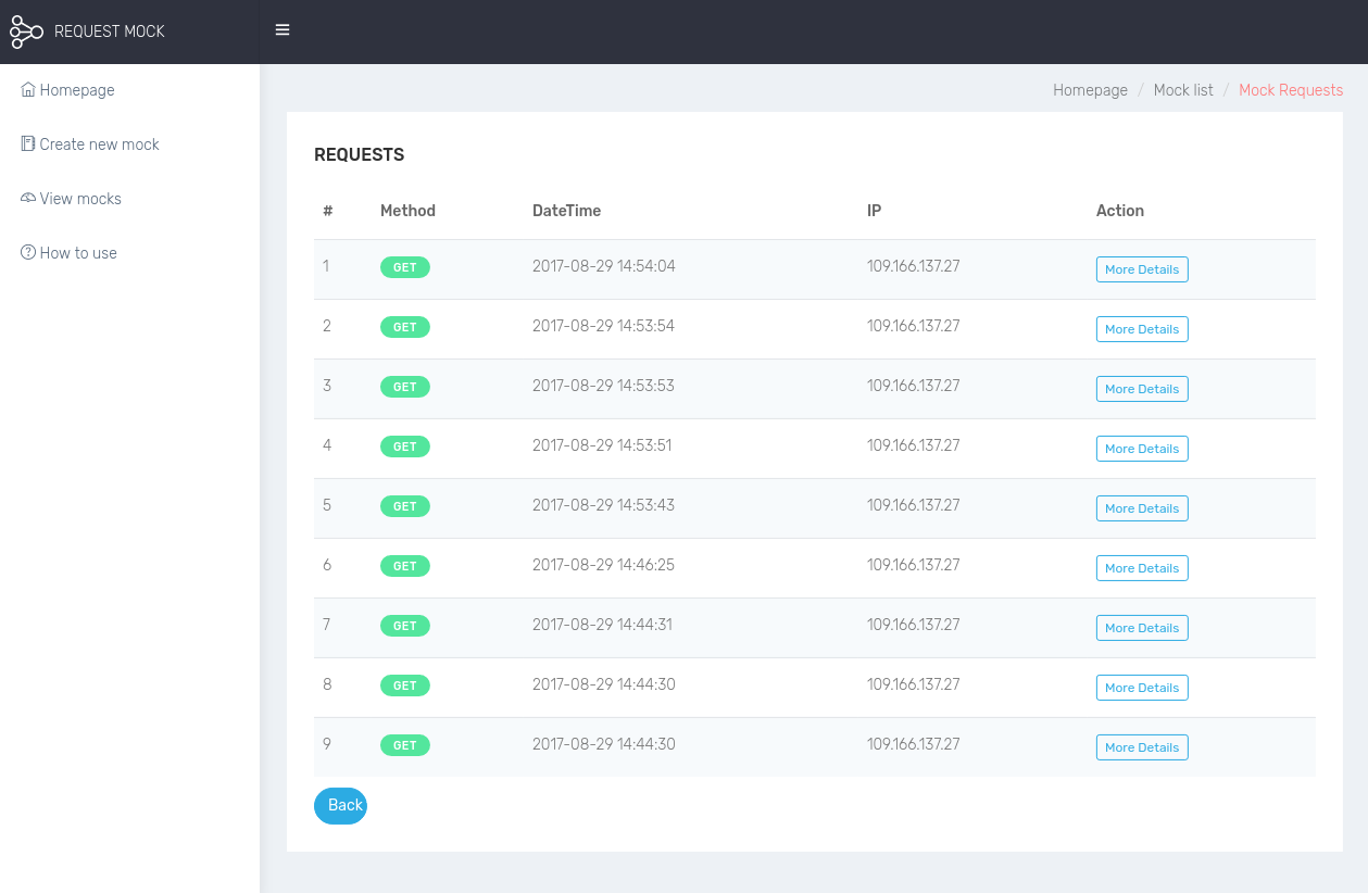 ReqestMock gallery image