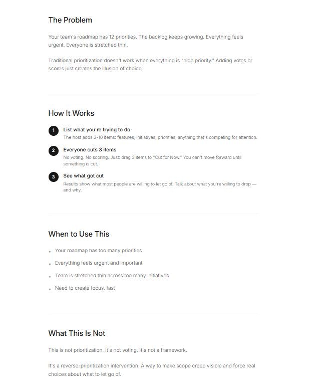 Less Is More - Main product screenshot demonstrating key features and user interface