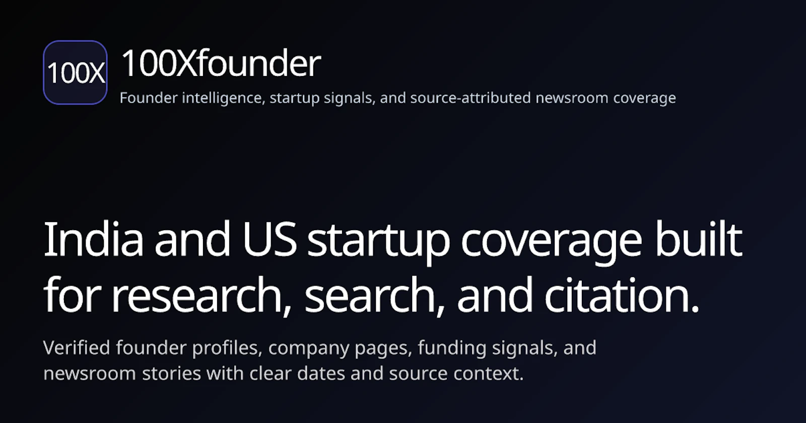 100Xfounder screenshot 1