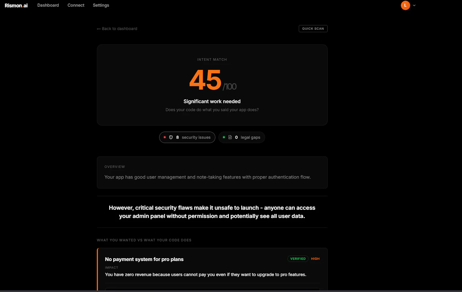 Rismon.ai screenshot 6
