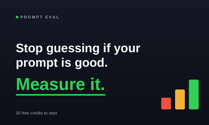 Prompt Eval screenshot 2
