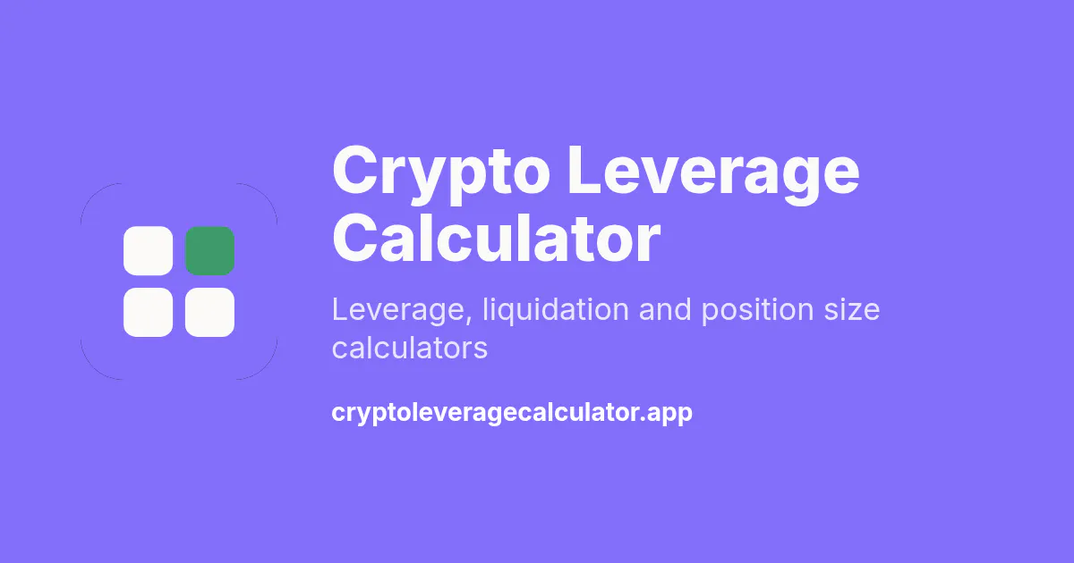 Crypto Leverage Calculator gallery image