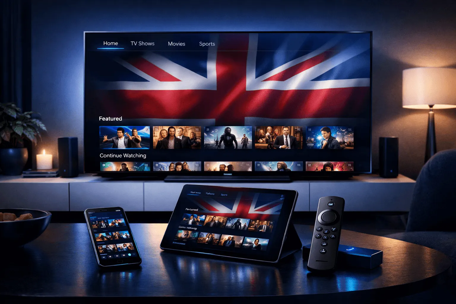 UKStreamTV 제품 배너