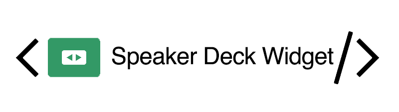 Speaker Deck Widget gallery image