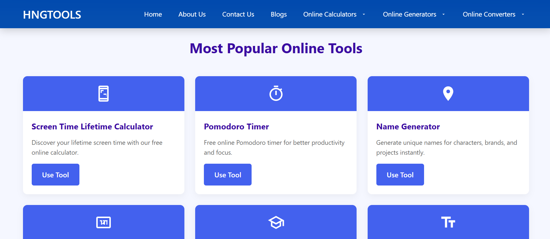 HNGTools – Free Online Tools