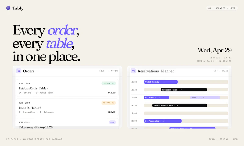 Tably screenshot 3
