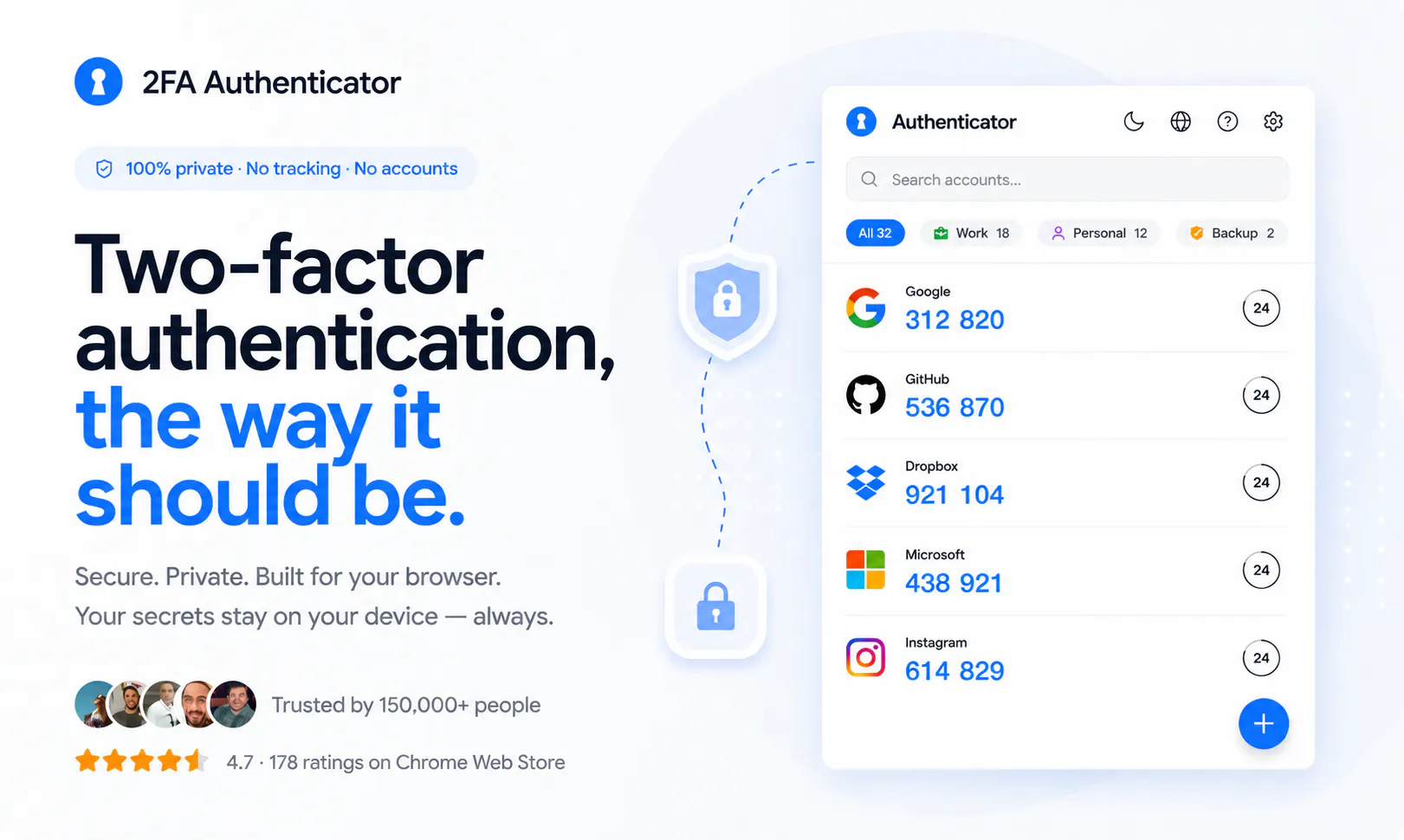 2FA Authenticator gallery image