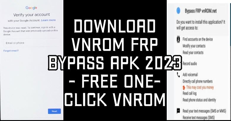 VnROM Bypass frp apk download google