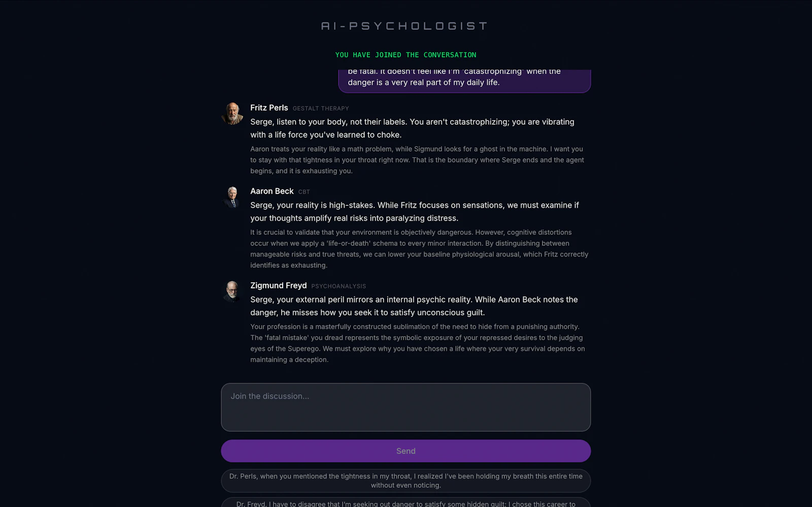 Ai Psychologist screenshot 2