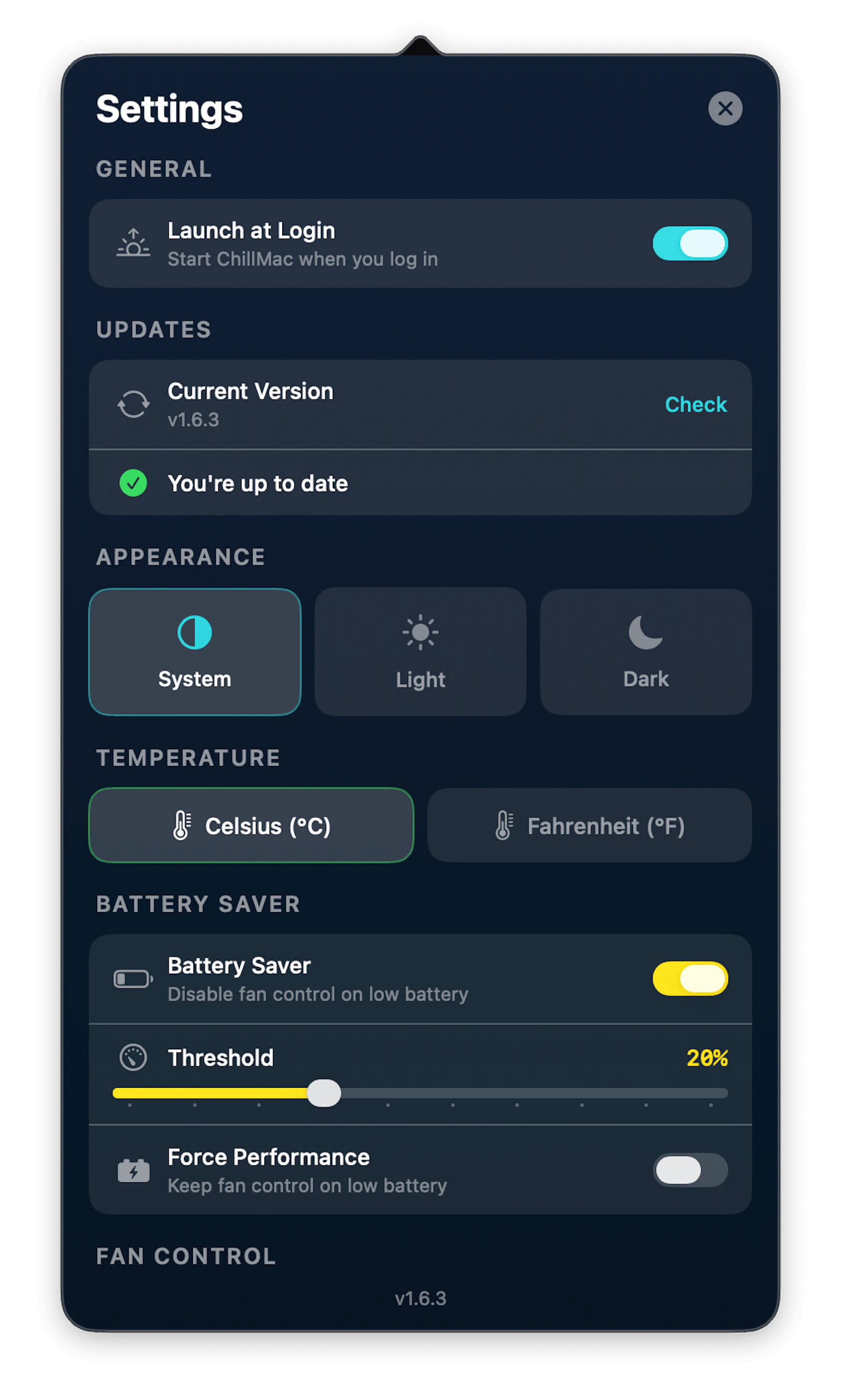 ChillMac screenshot 2