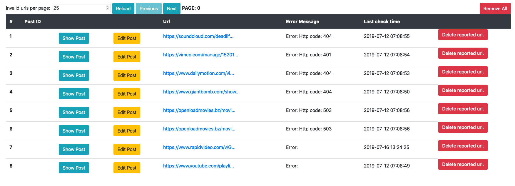 Pro Broken Links Maintainer gallery image