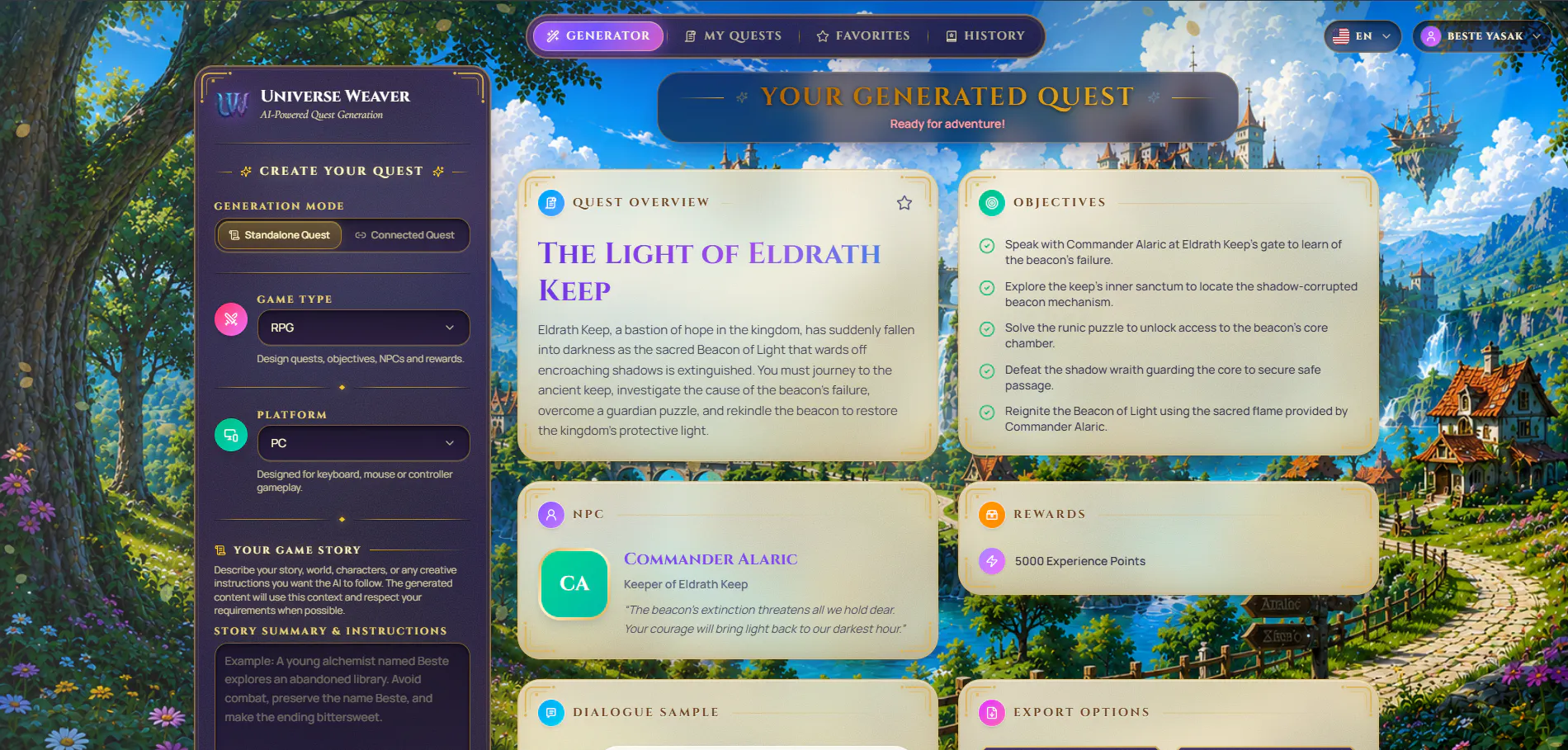 UniverseWeaver gallery image