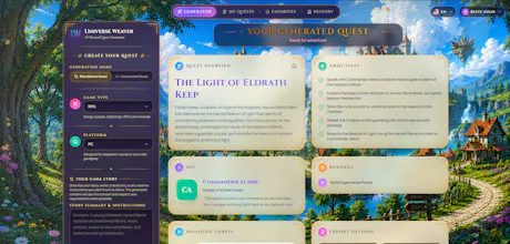 UniverseWeaver gallery image
