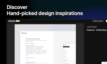 UIhub - Hand-picked design inspirations gallery image