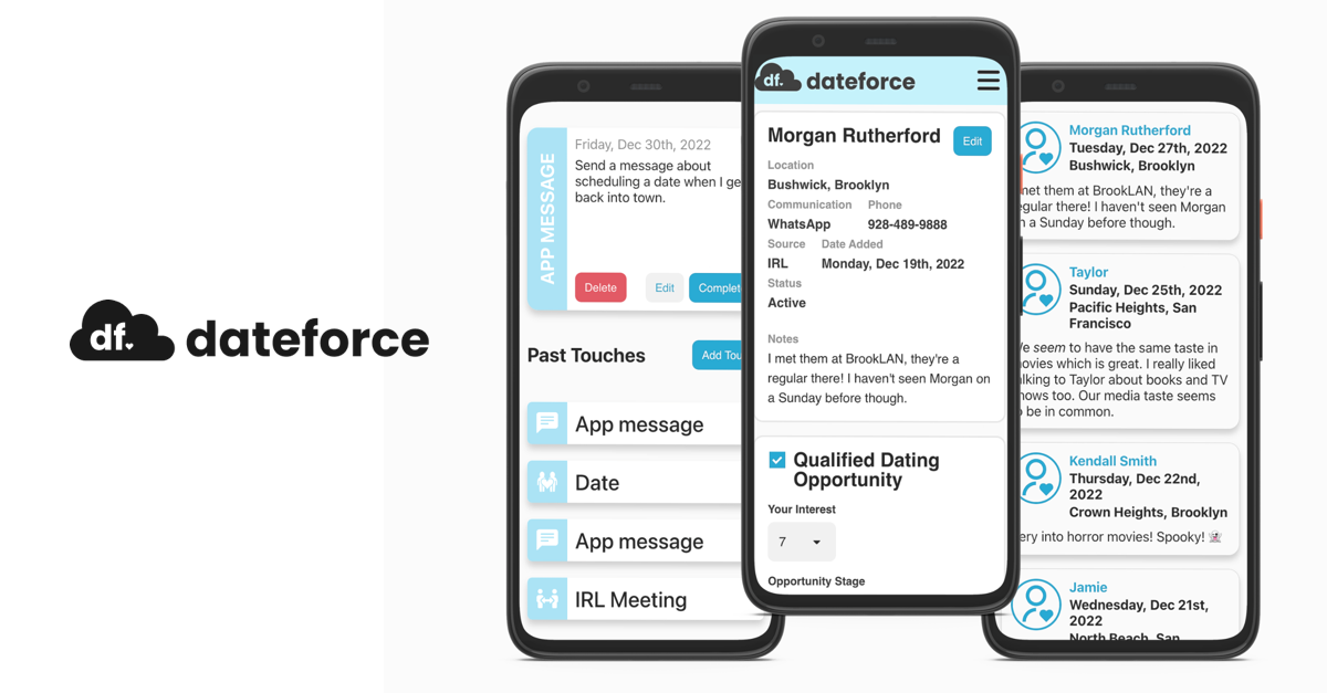 Mídia 2 de Dateforce - Salesforce, mas para namorar, o primeiro DRM do mundo