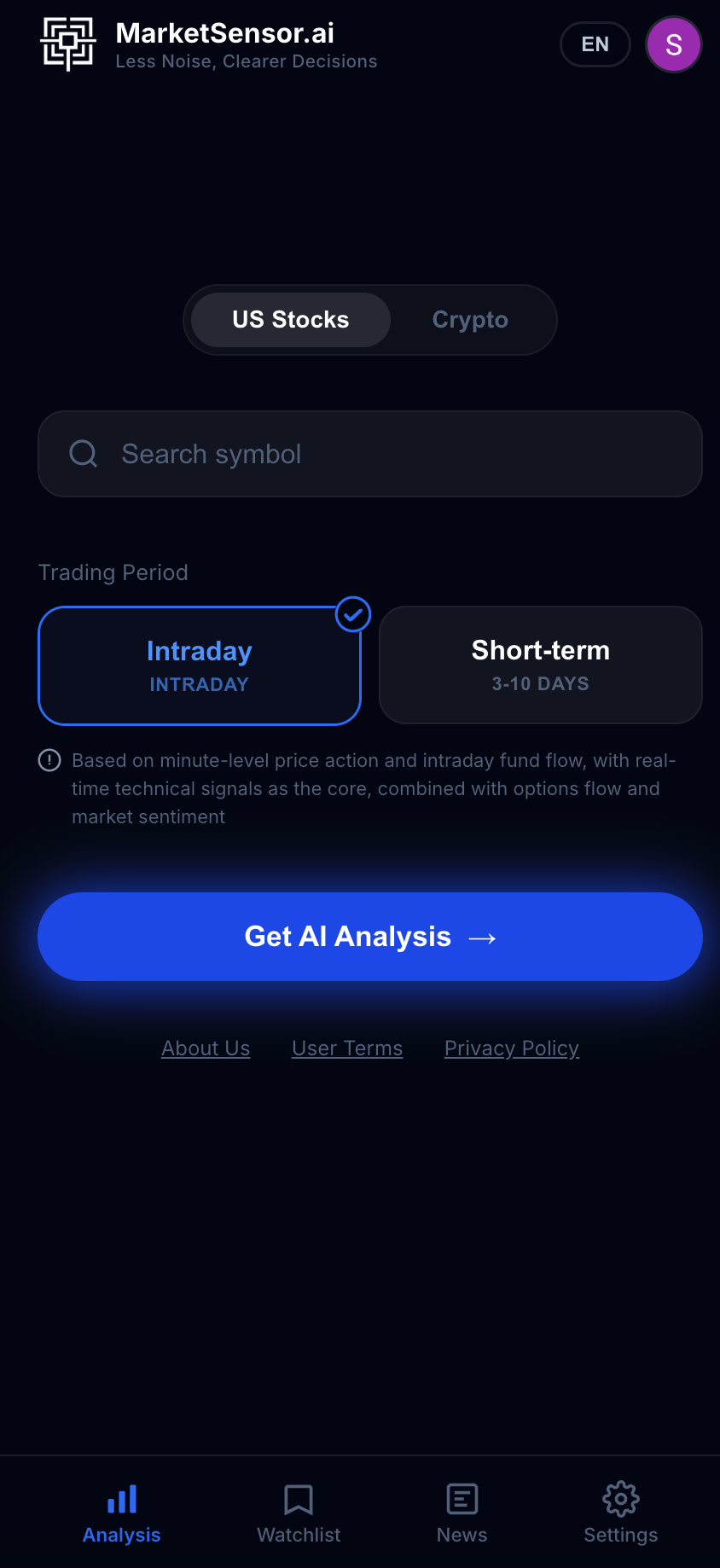 MarketSensor gallery image