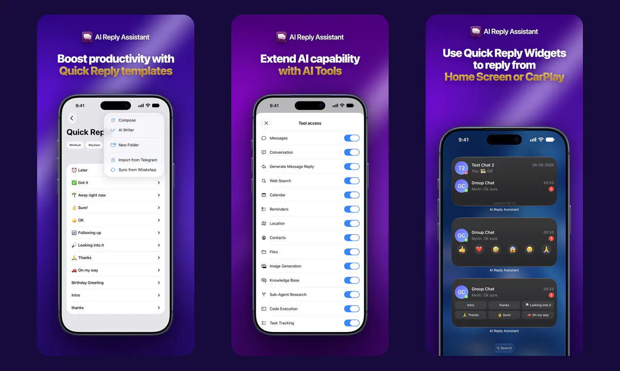 AI Reply Assistant gallery image