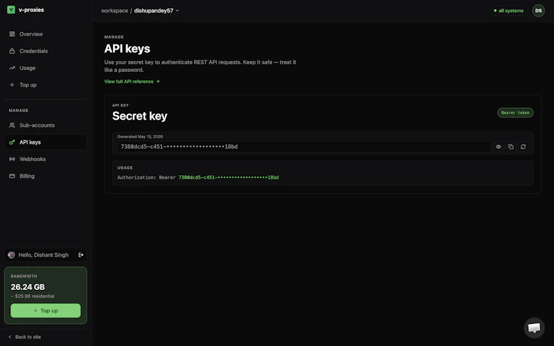 V-Proxies screenshot 4