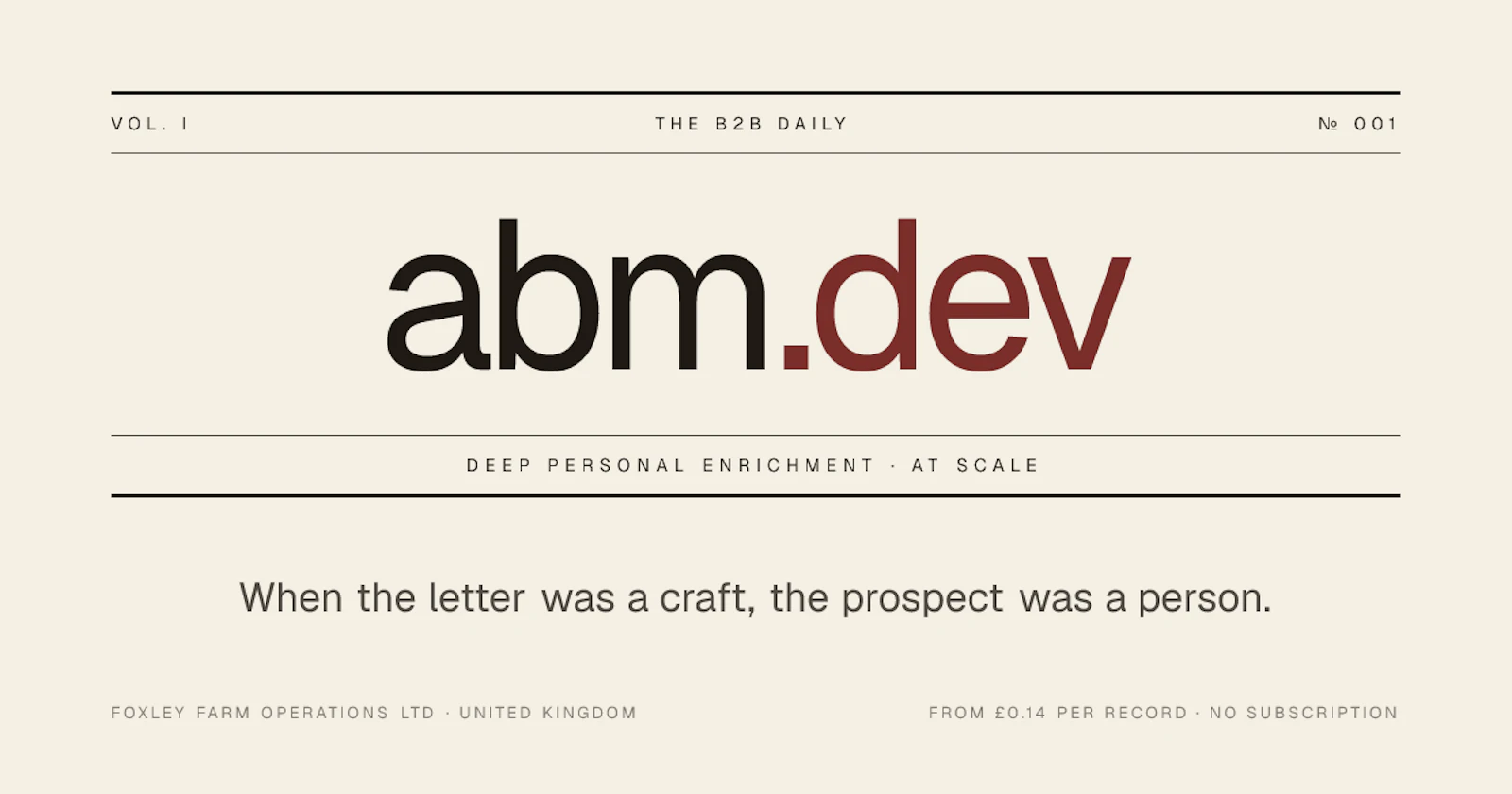 abm.dev screenshot 1