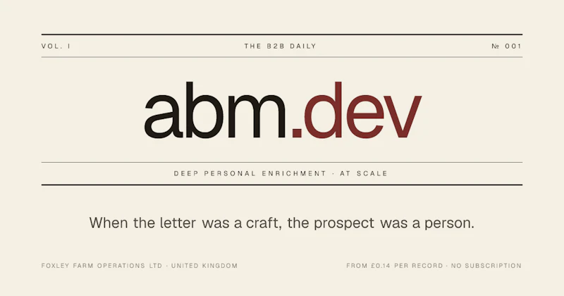 abm.dev screenshot 1