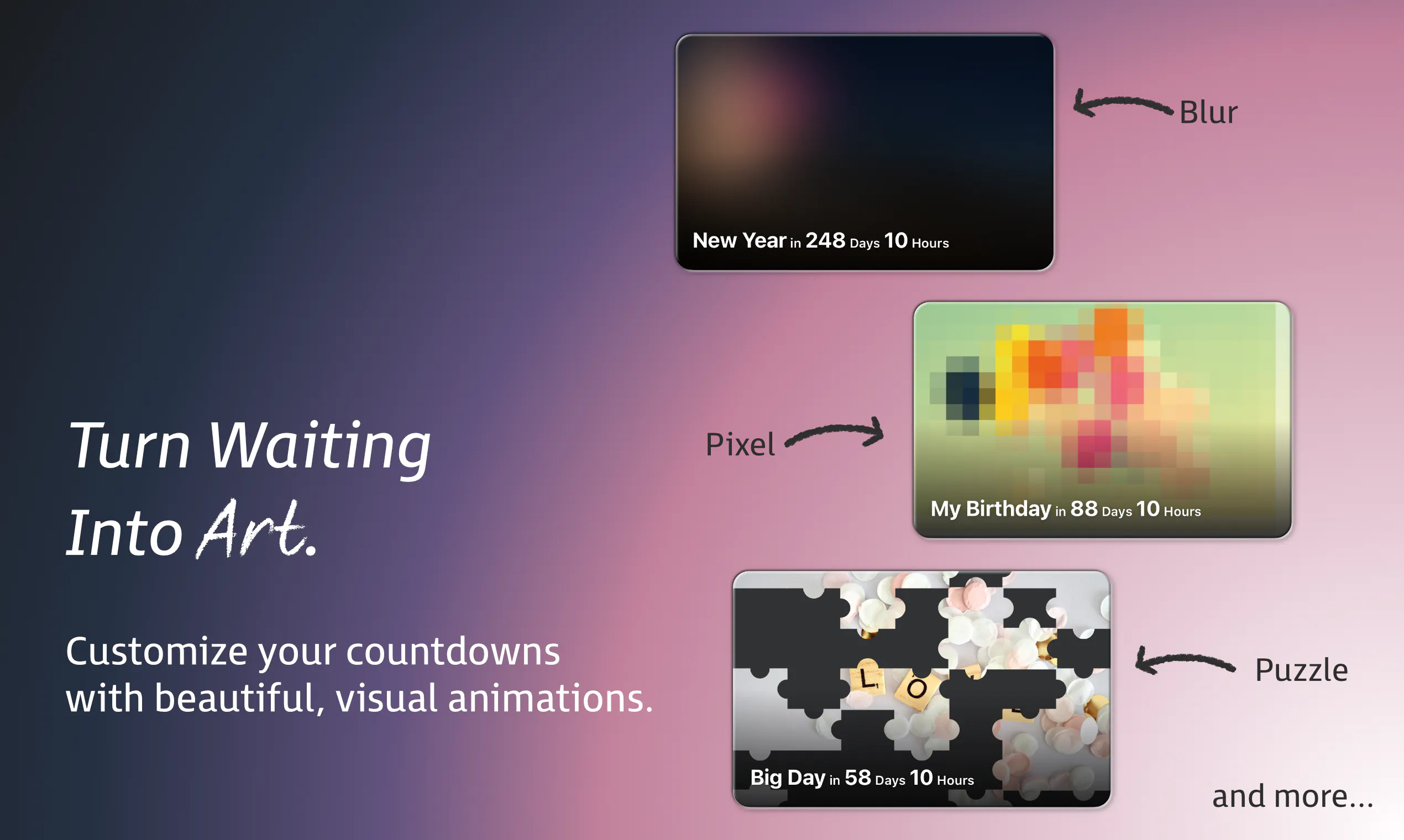 Metriso - Visual Countdowns gallery image