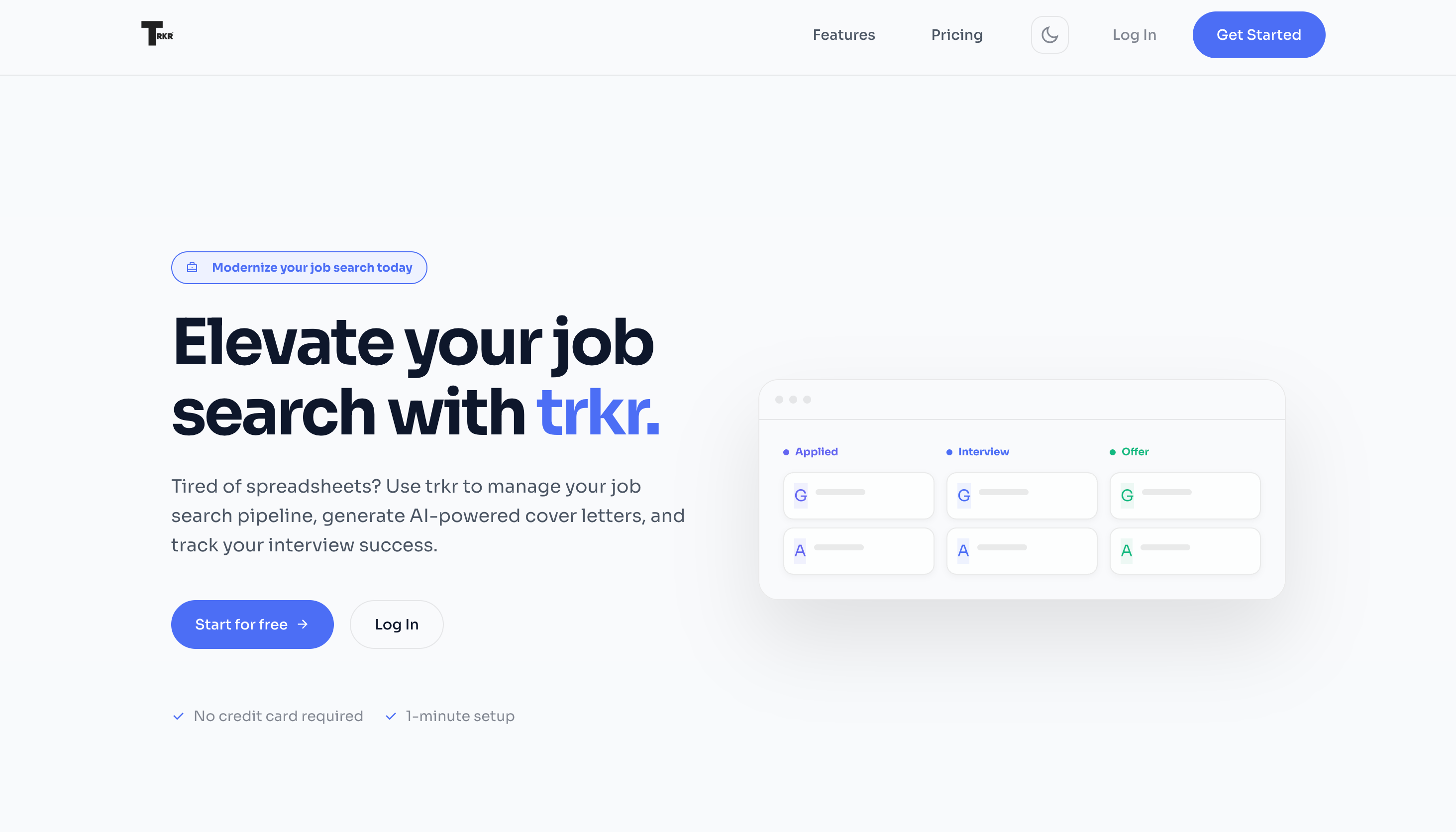 TRKR — Your Job Search, Organized gallery image