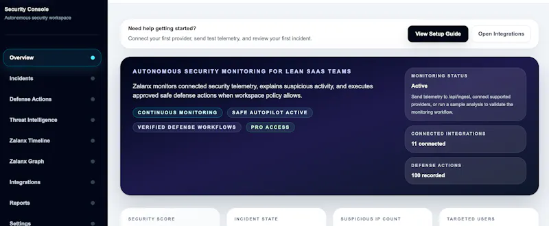 Zalanx screenshot 2