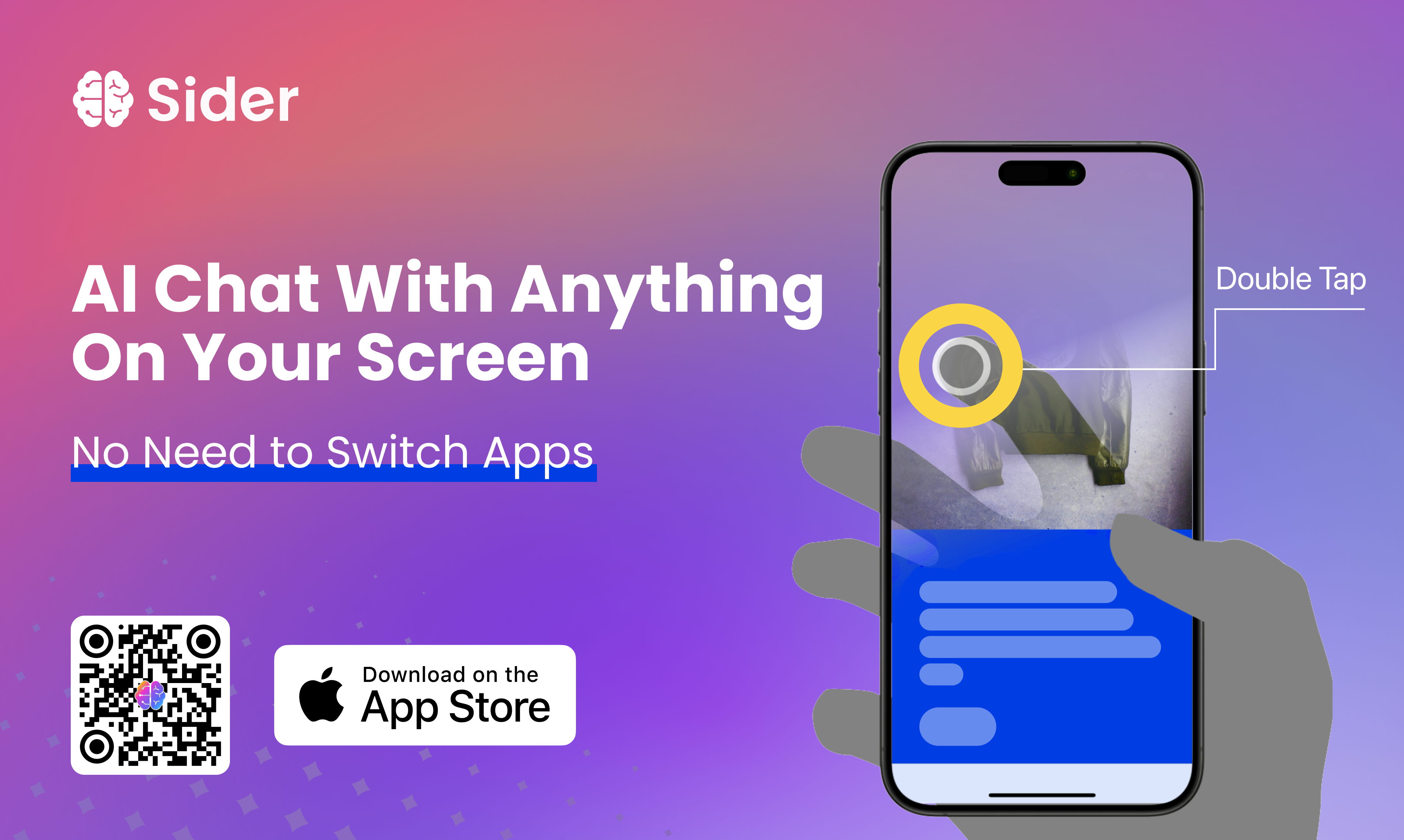 startuptile Sider for iOS 2.0-AI chat with any on-screen content without switching apps