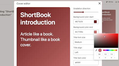 ShortBook gallery image