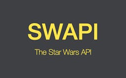 Star Wars API (SWAPI) media 2