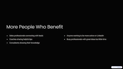 LinkedIn Content Generator AI Extension gallery image