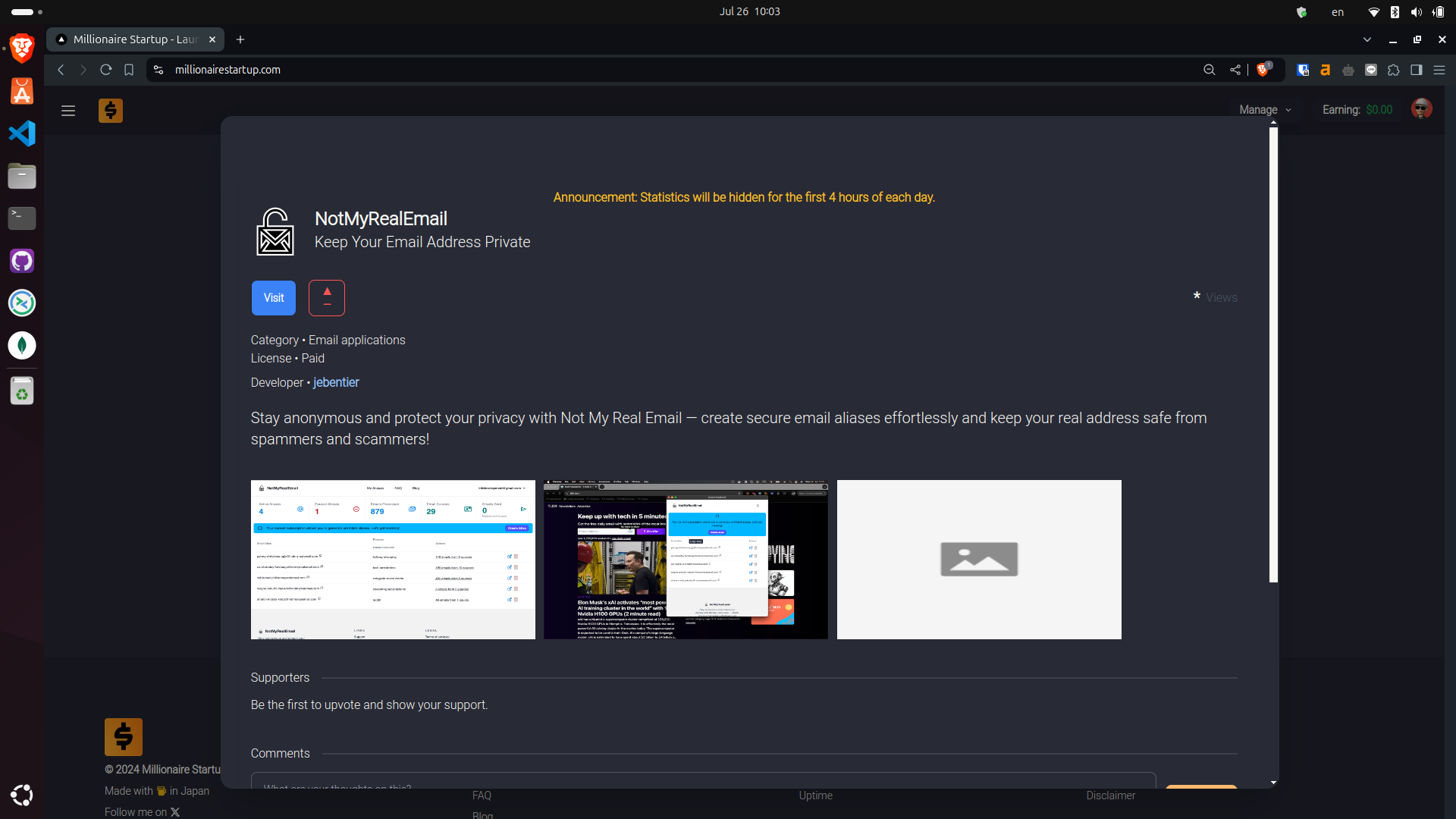 Millionaire Startup media 6