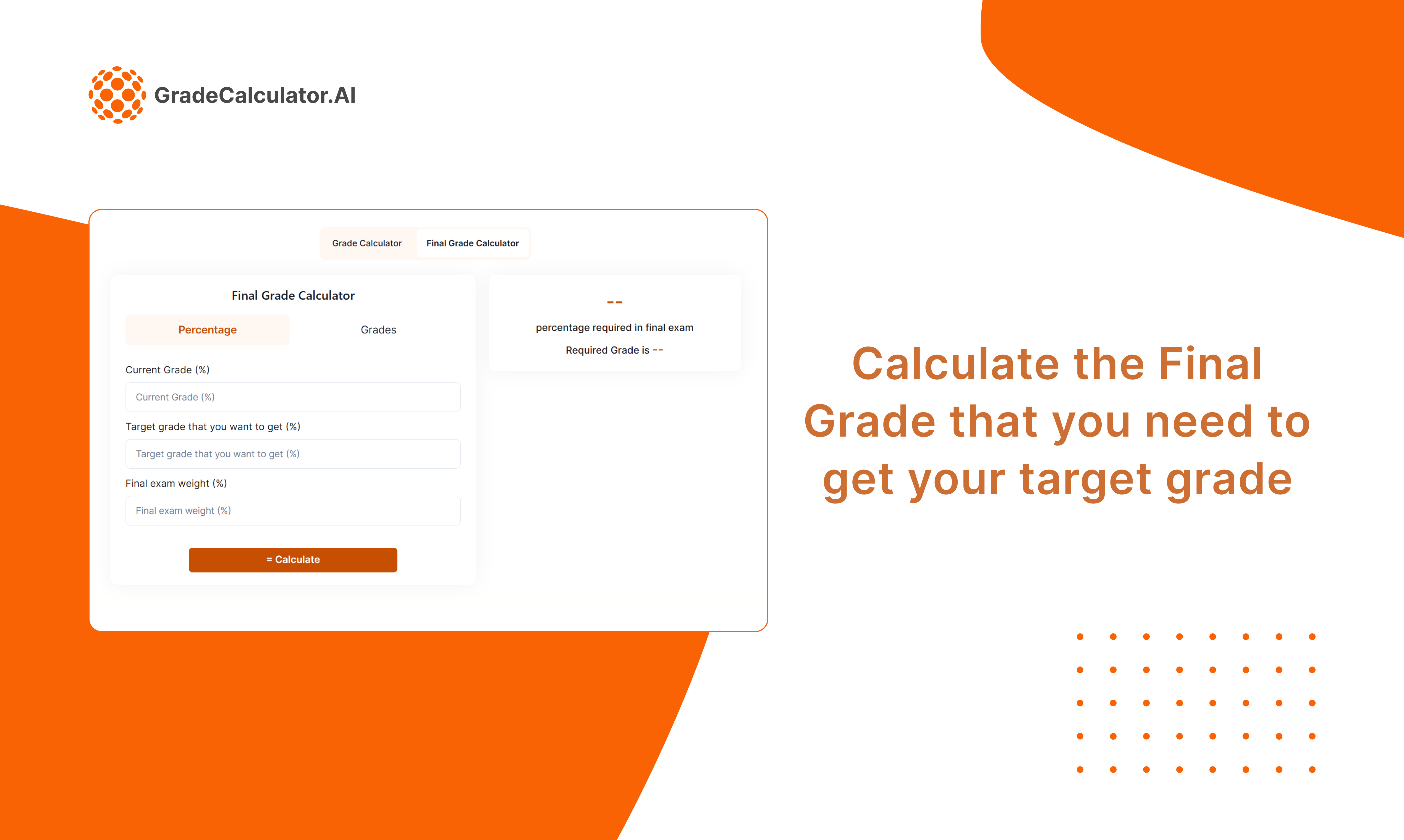 Calcolatore di grado - Modo più semplice per studenti e insegnanti di calcolare i voti media 2