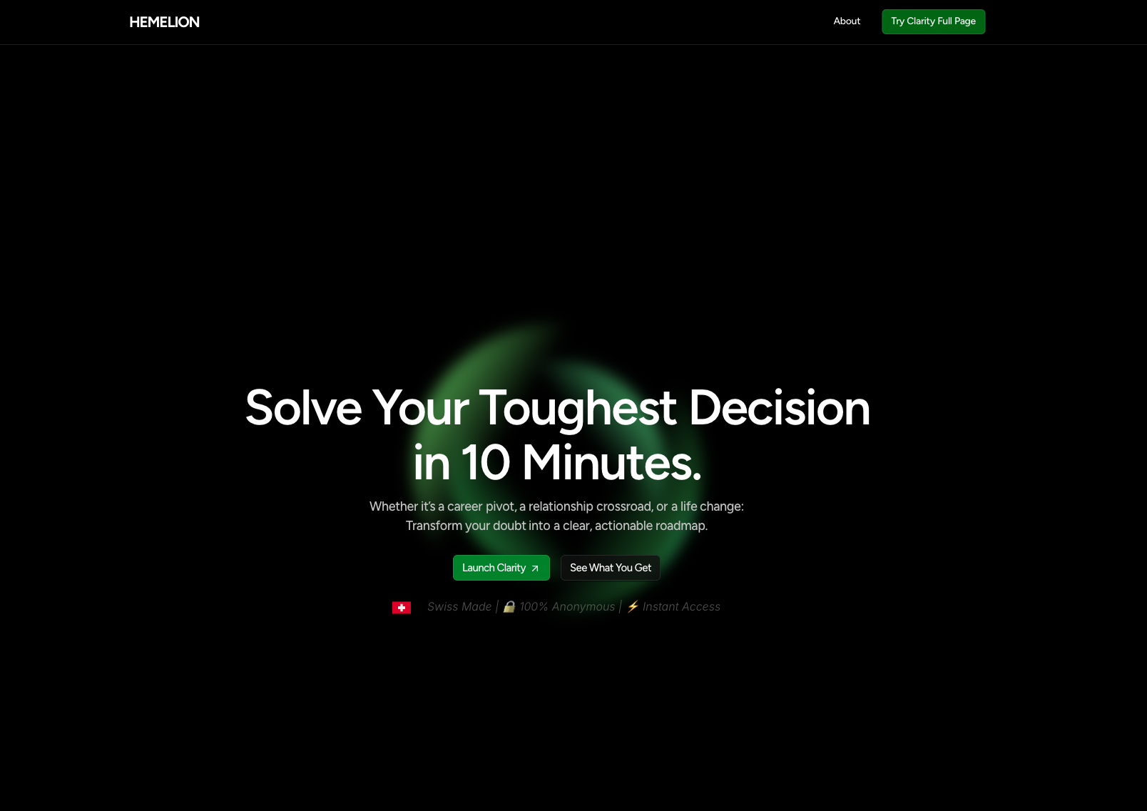Solve Your Toughest Decision in  Minutes gallery image