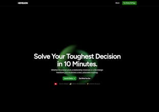 Solve Your Toughest Decision in Minutes gallery image