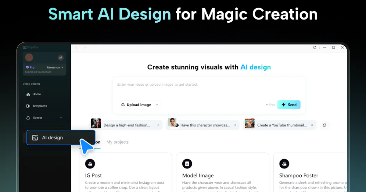 AI Design by CapCut