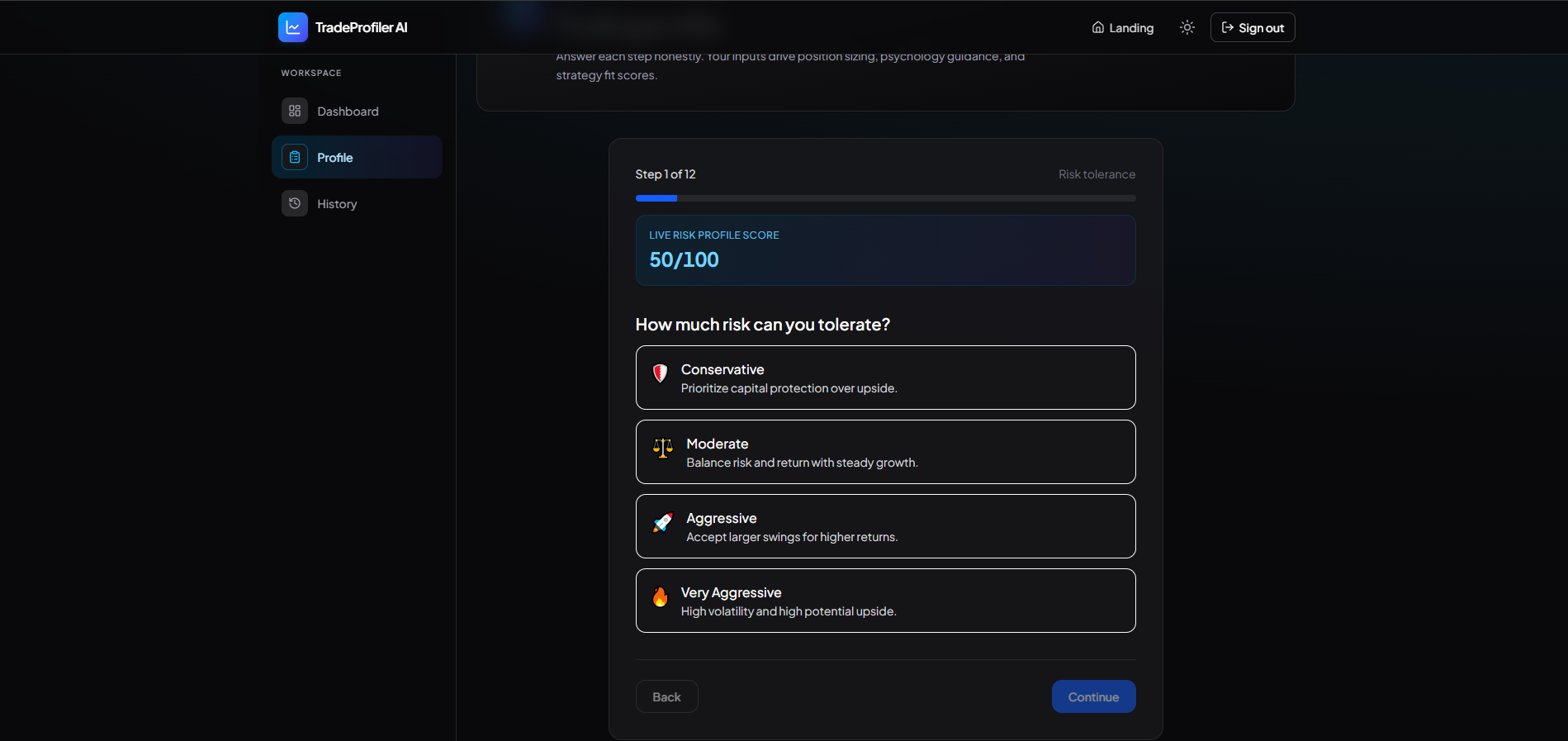 TradeProfiler AI gallery image