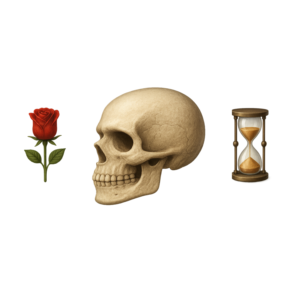 Memento Mori - Product Hunt launch logo and brand identity