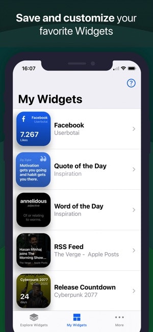 Widgee - Beautiful Widgets for iOS 14 gallery image