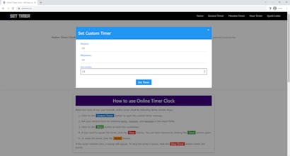 Online Countdown Timer - SetTimer.us gallery image