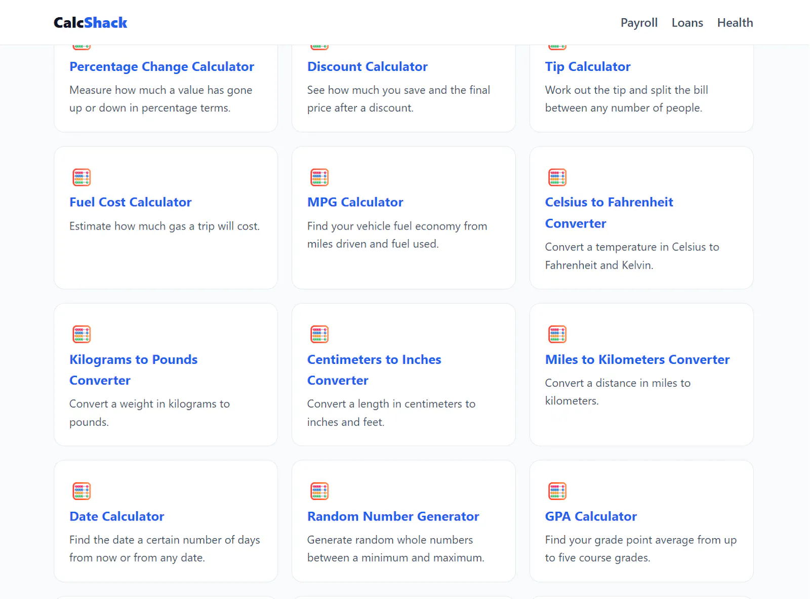 CalcShack screenshot 5