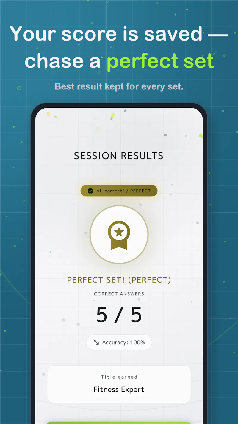 Workout Trivia Quiz screenshot 5