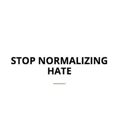 Stop Normalizing
