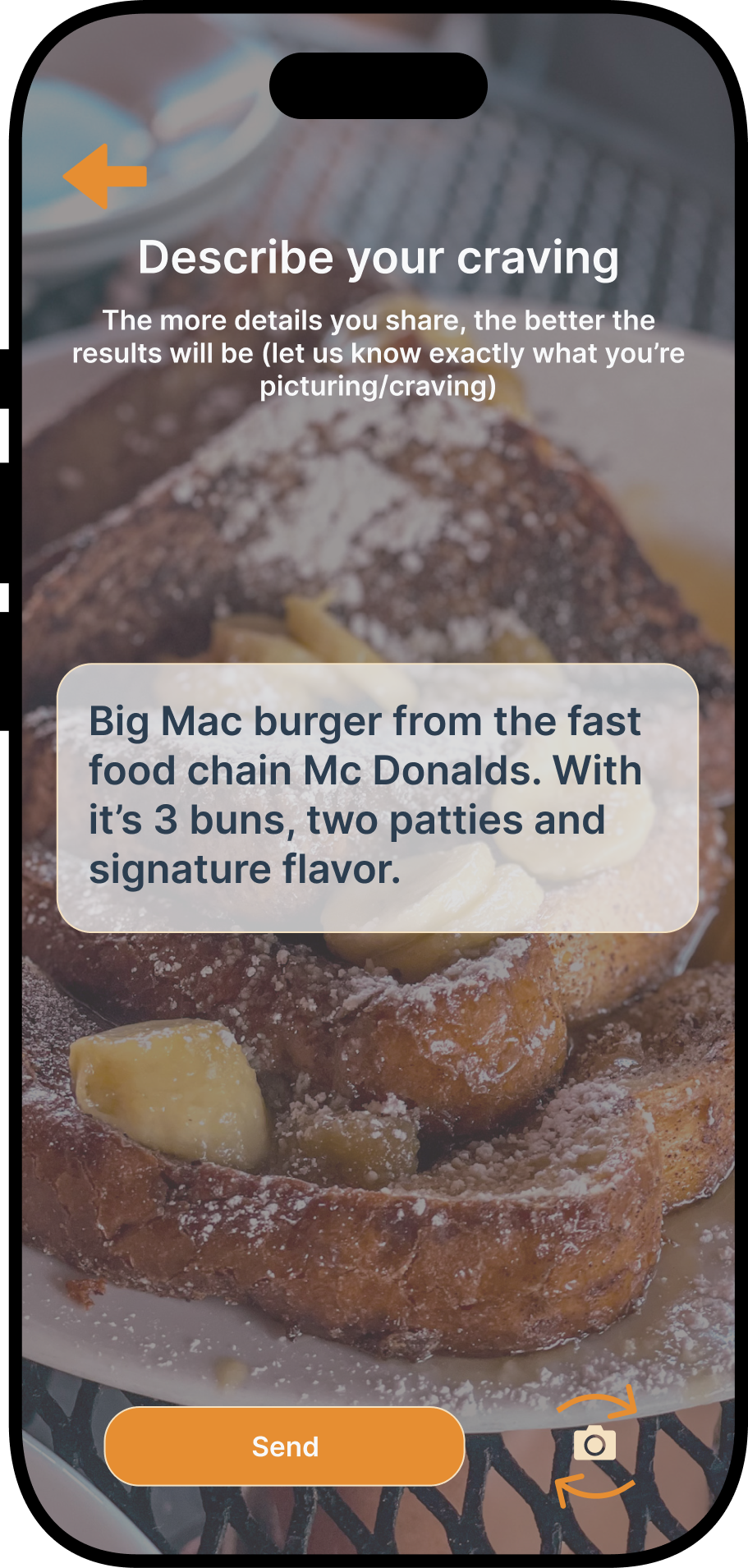 Remy AI - Guilt Free Eating - Screenshot 5 showing product features and functionality