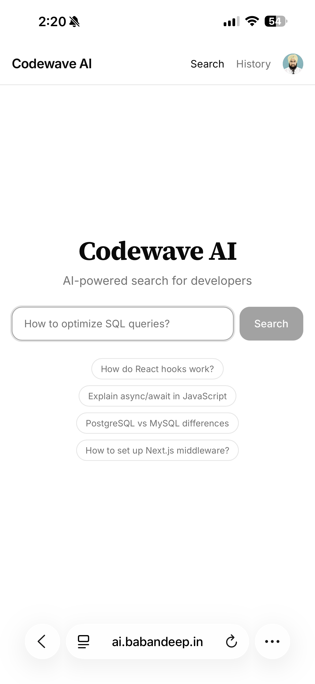 Codewave AI gallery image