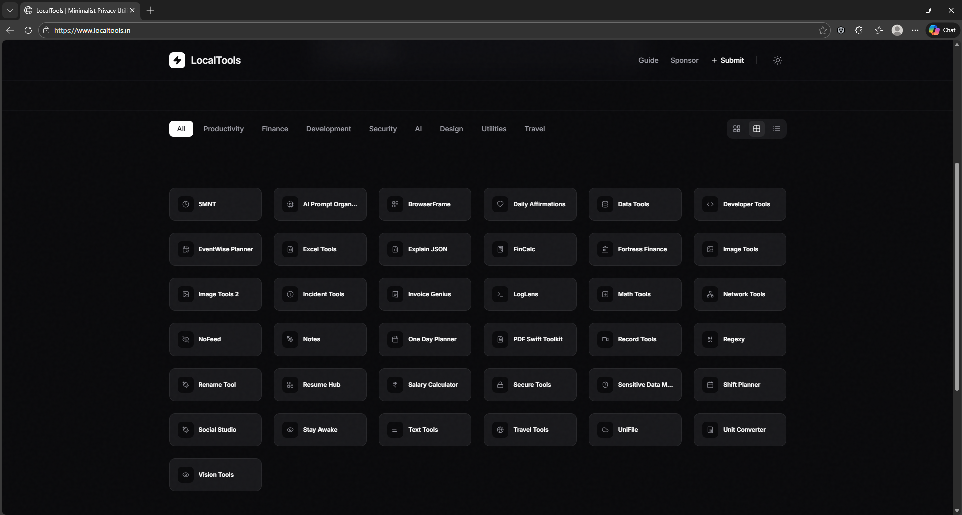 locatools.in - Main product screenshot demonstrating key features and user interface