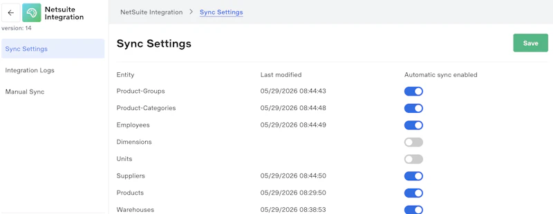 NetSuite POS by Erply screenshot 2