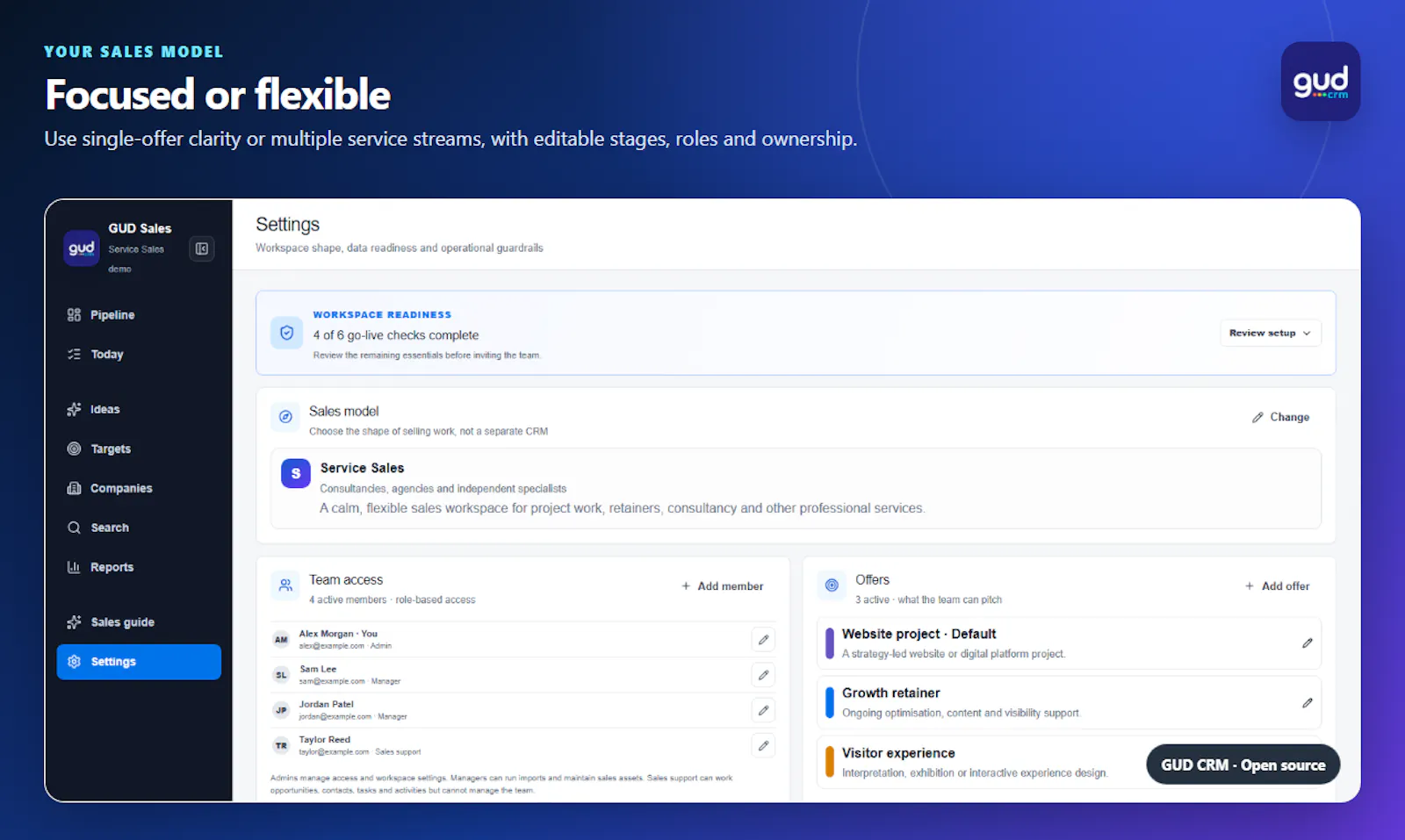 gud CRM screenshot 3