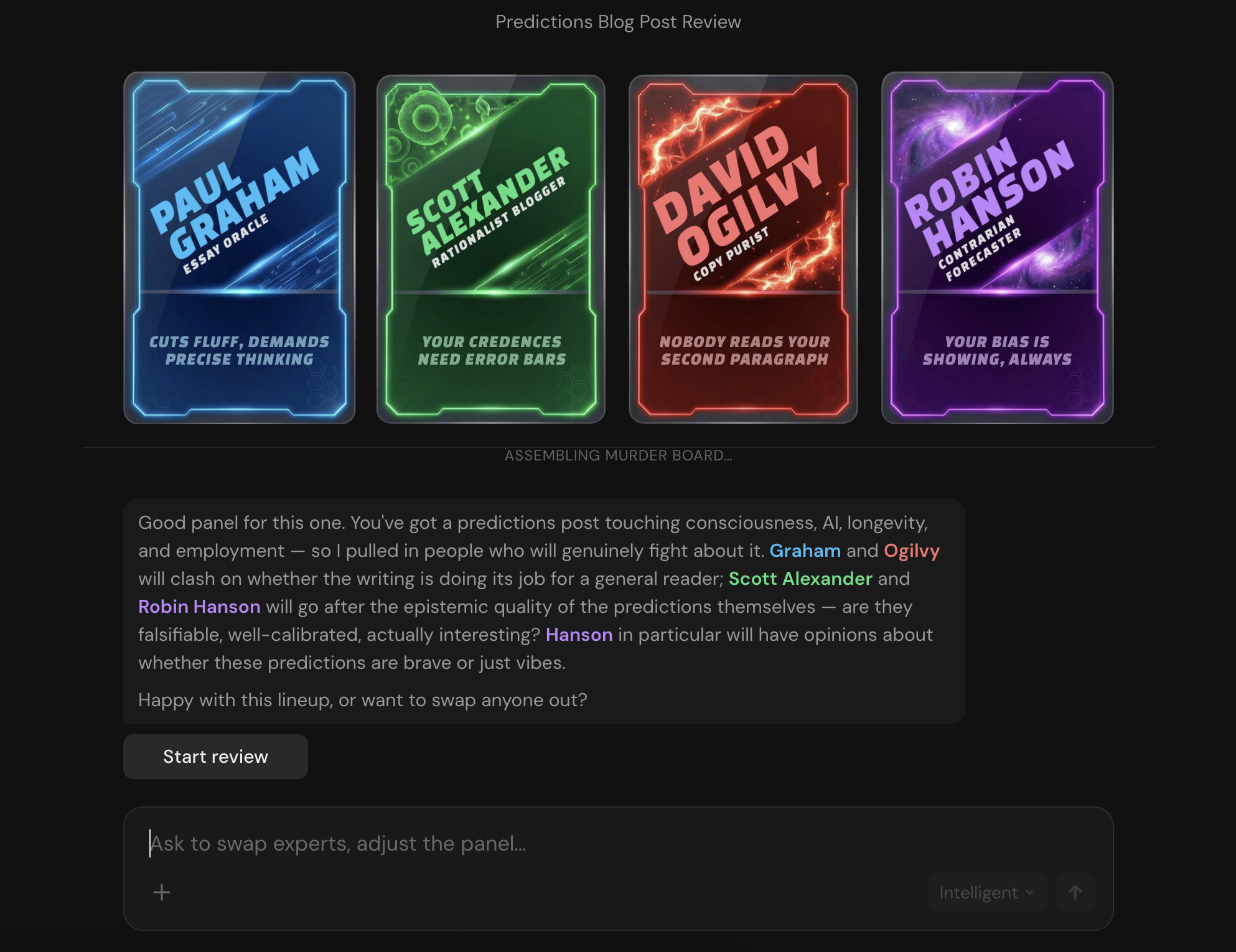 MurderBoards gallery image